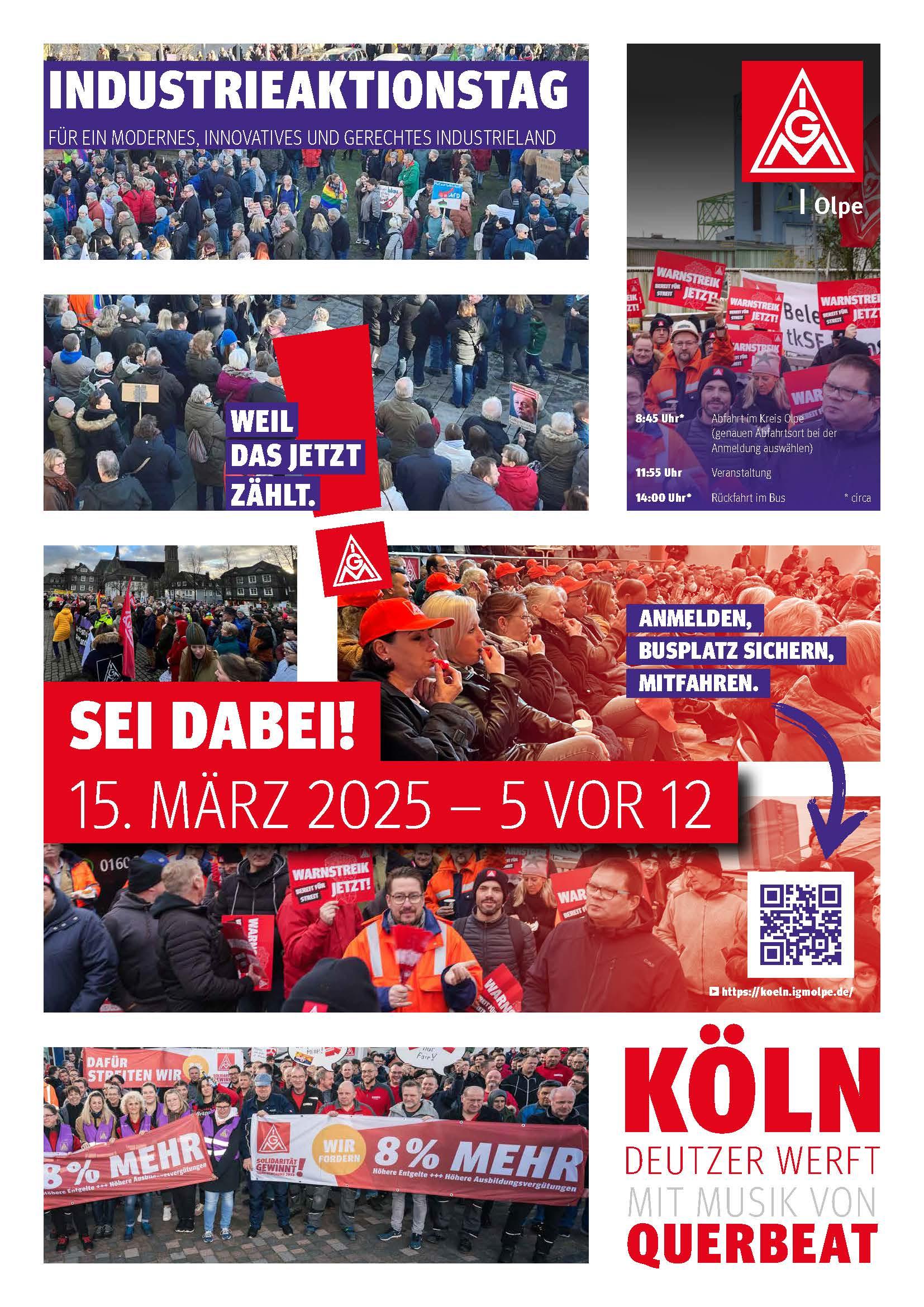 Plakat zum Aktionstag 2025 GS Olpe