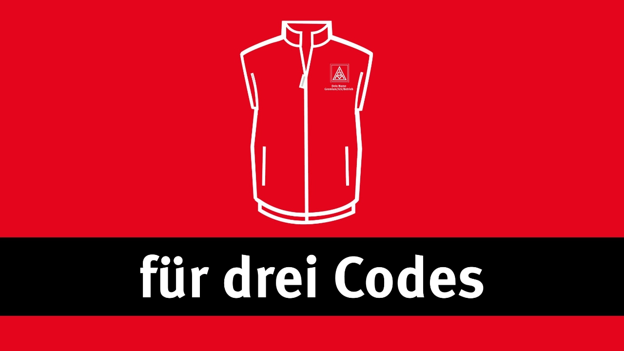 Mitglieder gewinnen - Dankeschön für drei Codes