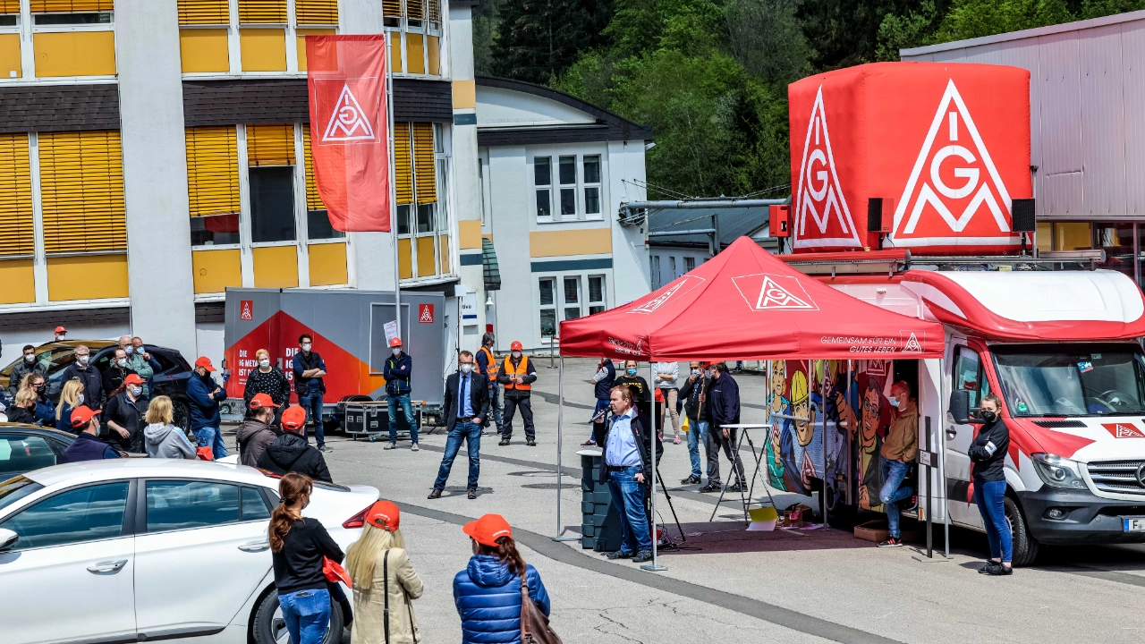 KDK, Warnstreik, 20.05.2021