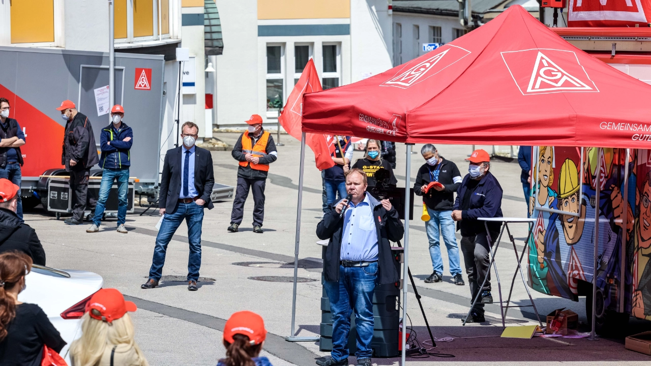 KDK, Warnstreik, 20.05.2021