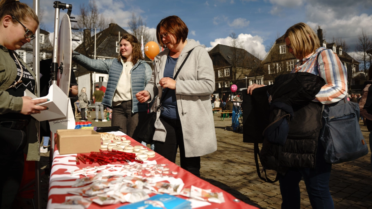 Impressionen vom DGB Arbeitnehmer_innen Empfang Olpe