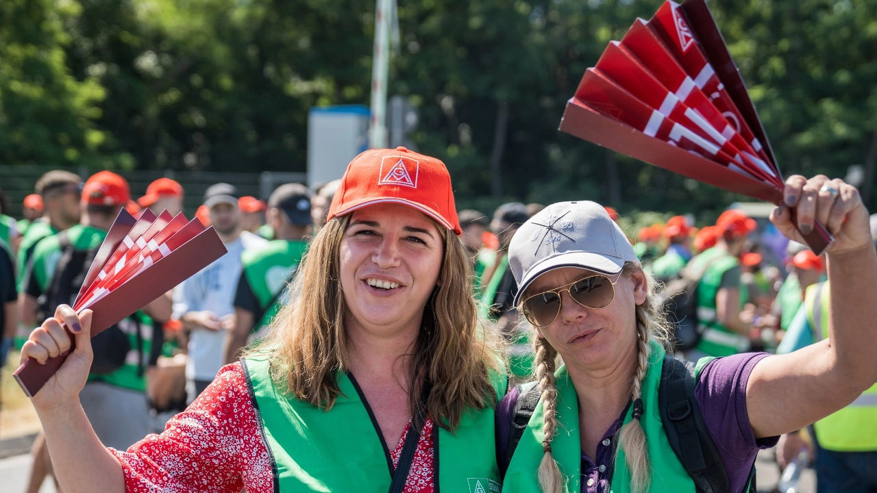 Stahl-Aktionstag am 14.6.2023 in Duisburg