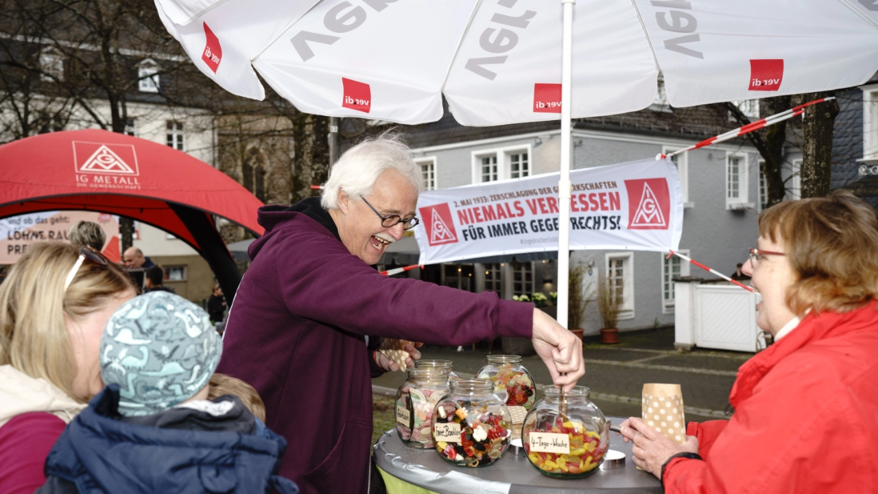 Impressionen vom DGB Arbeitnehmer_innen Empfang Olpe