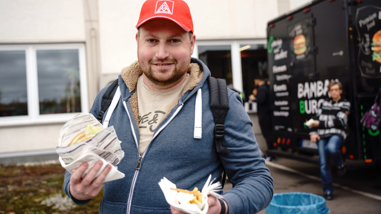 Impressionen Warnstreik EMG Wenden Kreis Olpe