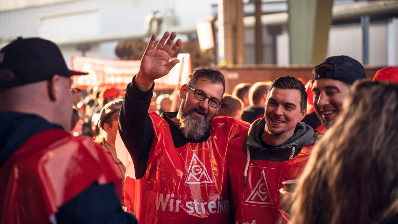 Tarifrunde Eisen und Stahl 2022: Warnstreik bei Thyssenkrupp Gelsenkirchen
