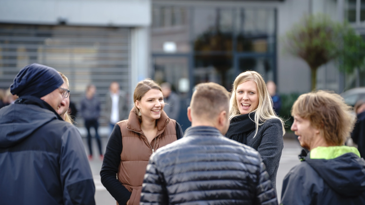 Impressionen Warnstreik EMG Wenden Kreis Olpe