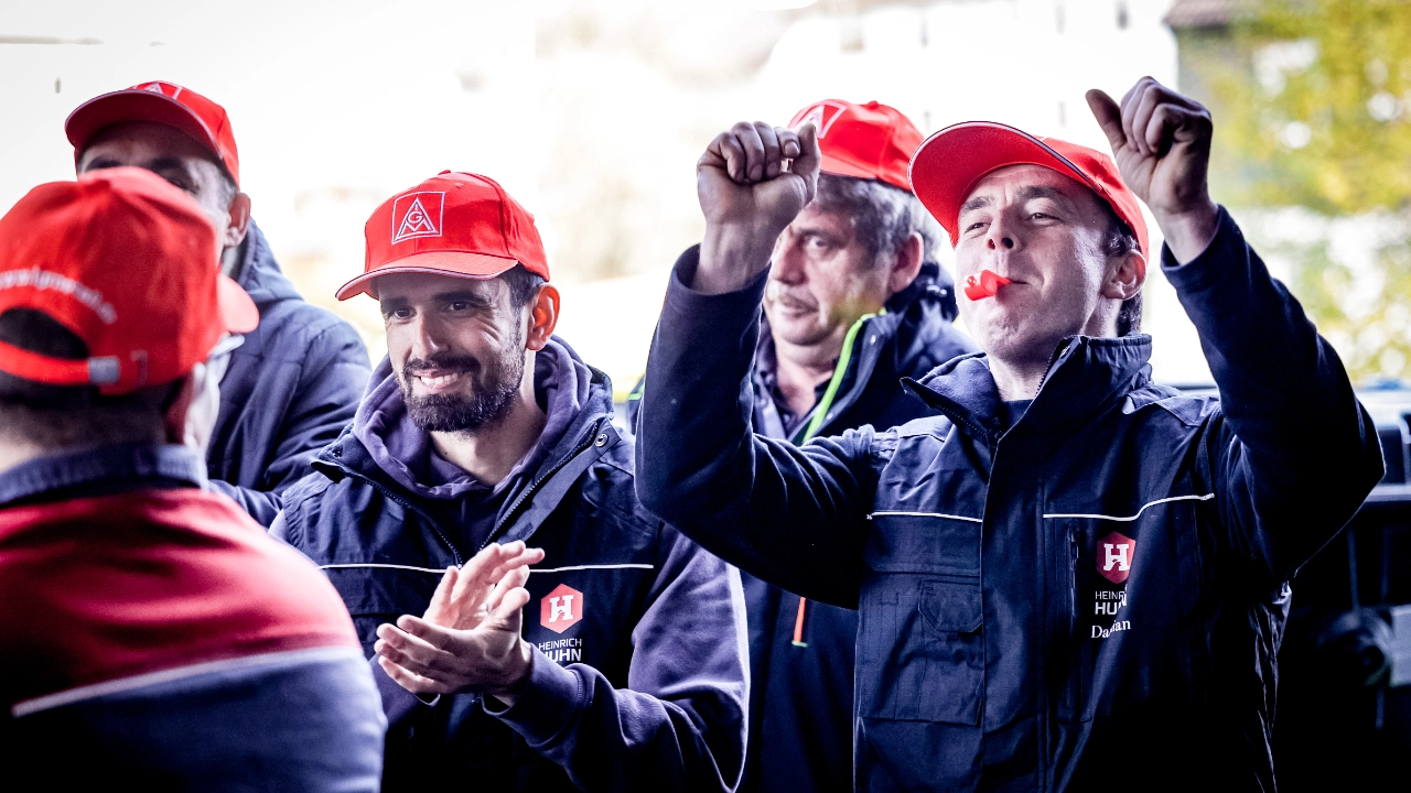 Impressionen Warnstreik Heinrich Huhn Kreis Olpe