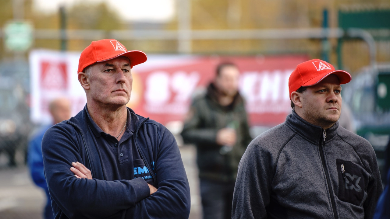 Impressionen Warnstreik EMG Wenden Kreis Olpe