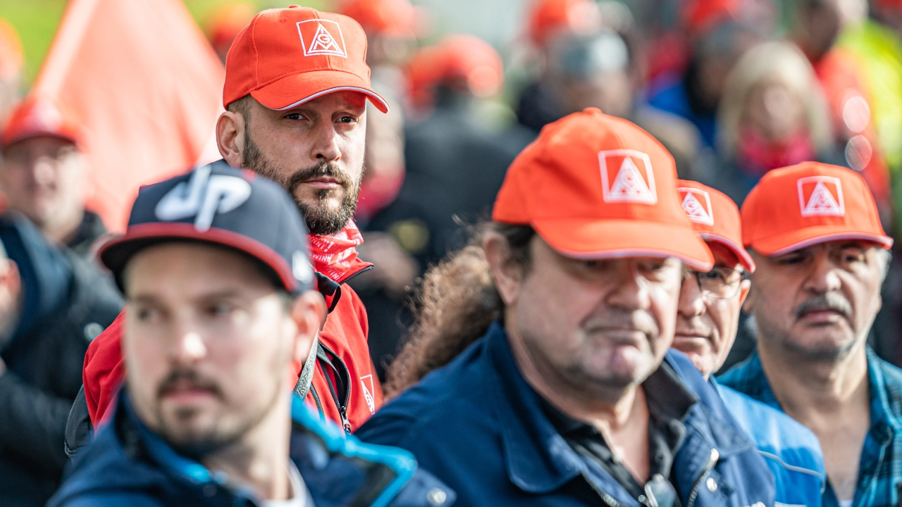 Warnstreik Bilder GS Olpe Beulco Kirchhoff