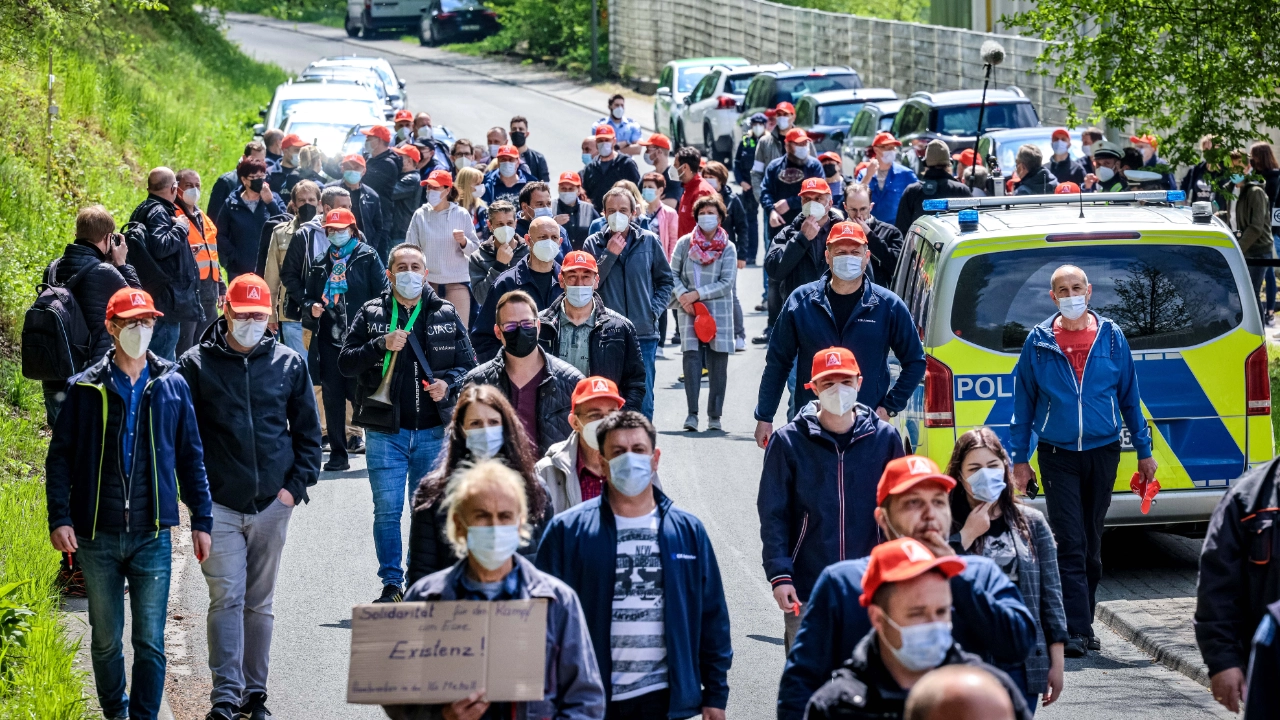 KDK, Warnstreik, 20.05.2021