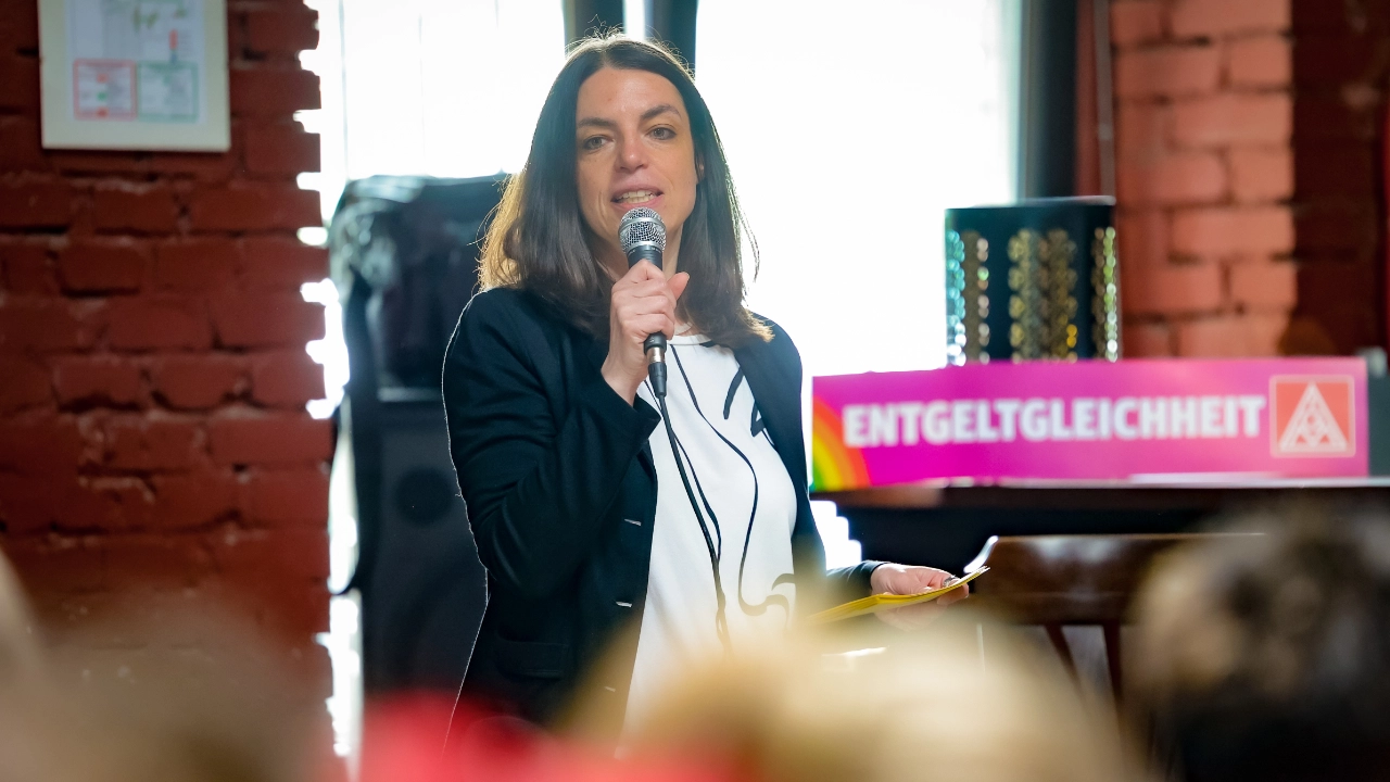 Impressionen des Betriebsrätinnen Tages von IG Metall Olpe und Siegen mit Christiane Benner als Gast