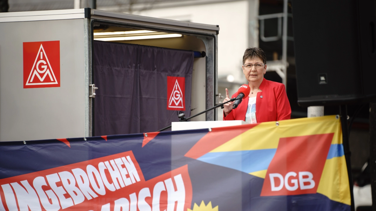 Impressionen vom DGB Arbeitnehmer_innen Empfang Olpe