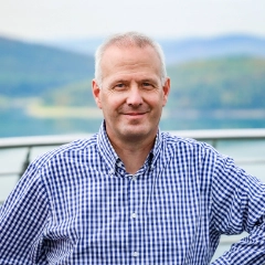 Portrait von Dirk Rullich. Politischer Sekretär bei der IG Metall Olpe