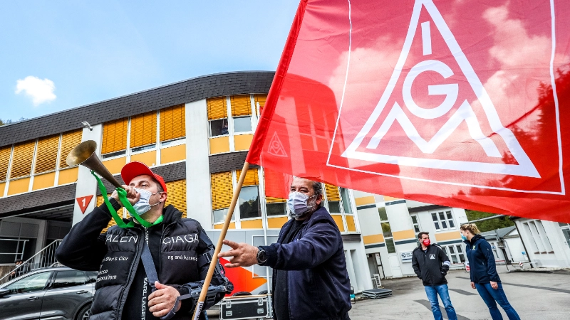 KDK, Warnstreik, 20.05.2021