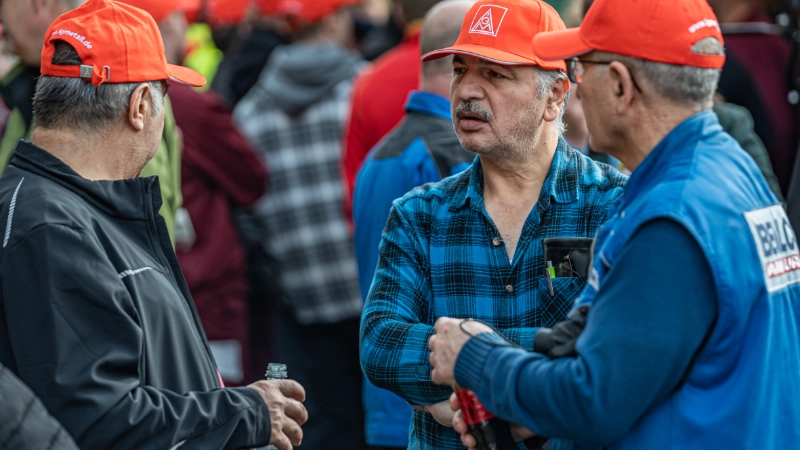 Warnstreik Bilder GS Olpe Beulco Kirchhoff