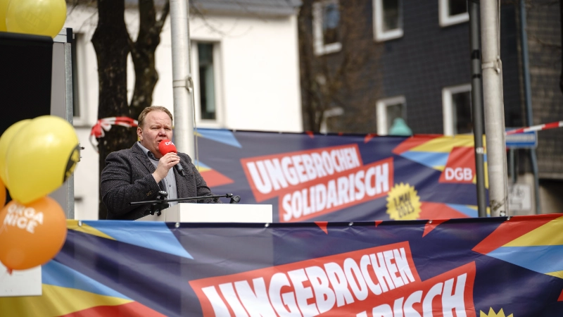 Impressionen vom DGB Arbeitnehmer_innen Empfang Olpe