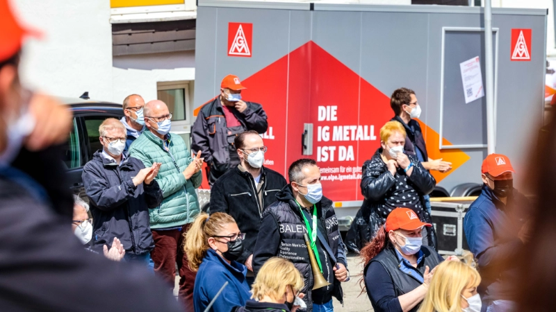 KDK, Warnstreik, 20.05.2021
