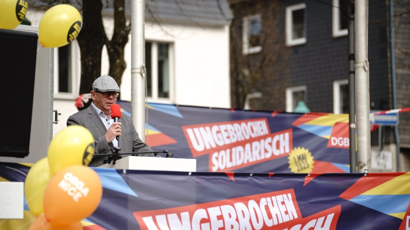 Impressionen vom DGB Arbeitnehmer_innen Empfang Olpe
