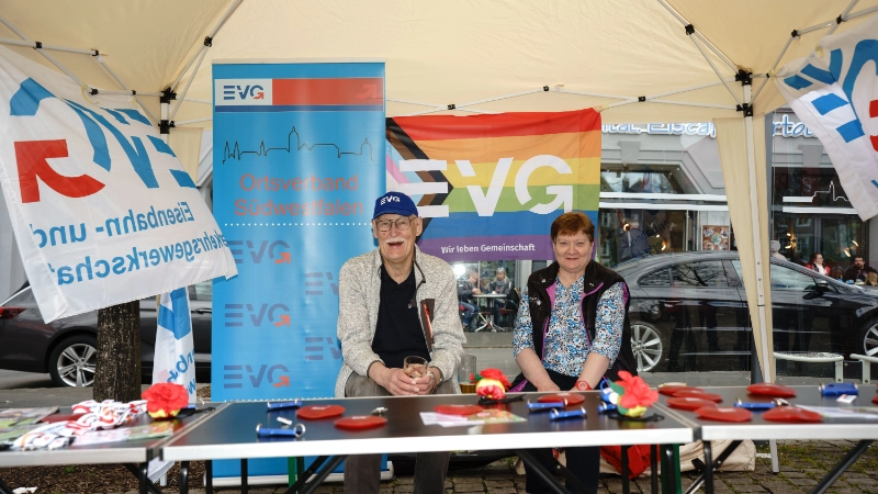 Impressionen vom DGB Arbeitnehmer_innen Empfang Olpe