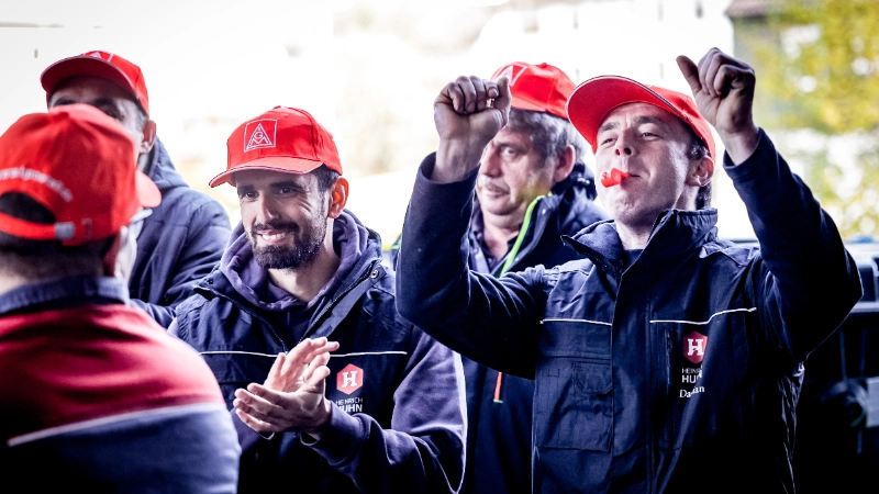 Impressionen Warnstreik Heinrich Huhn Kreis Olpe