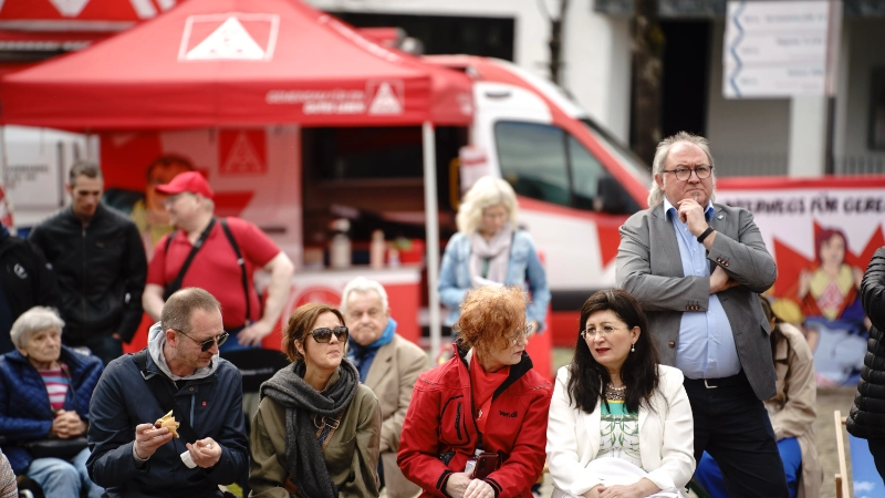 Impressionen vom DGB Arbeitnehmer_innen Empfang Olpe