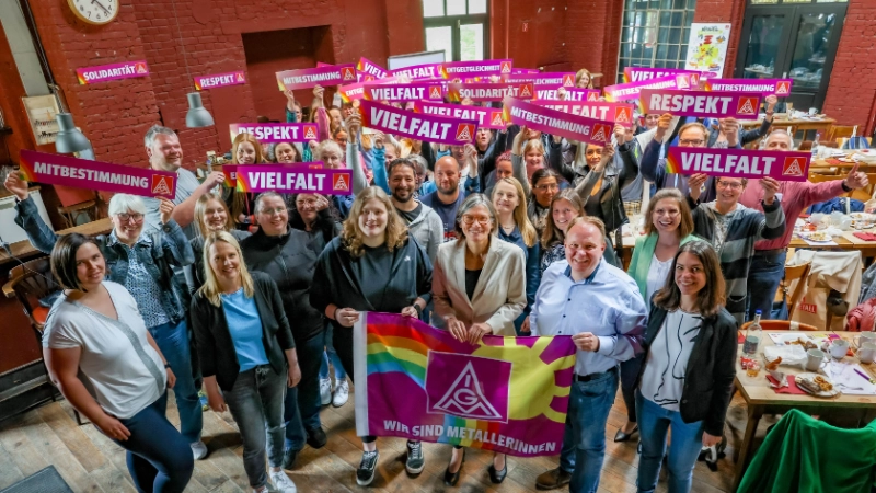 Impressionen des Betriebsrätinnen Tages von IG Metall Olpe und Siegen mit Christiane Benner als Gast
