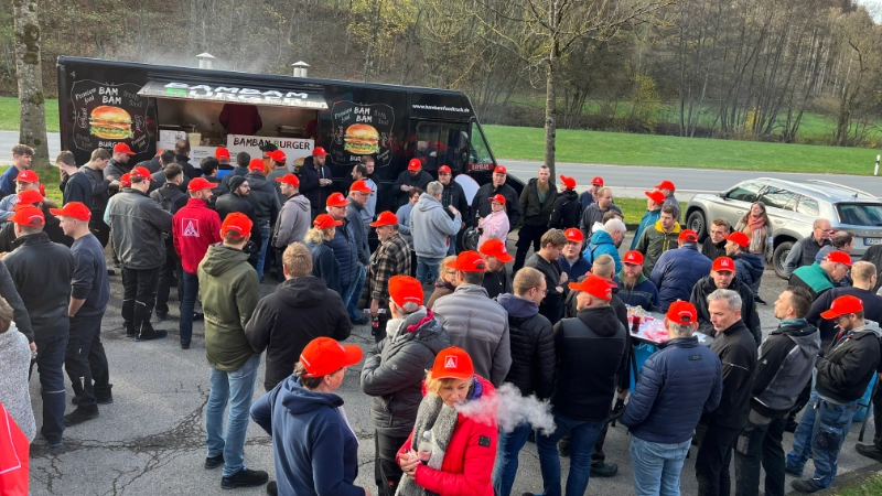 Impressionen Warnstreik Grosshaus Kreis Olpe