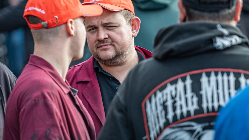 Warnstreik Bilder GS Olpe Beulco Kirchhoff